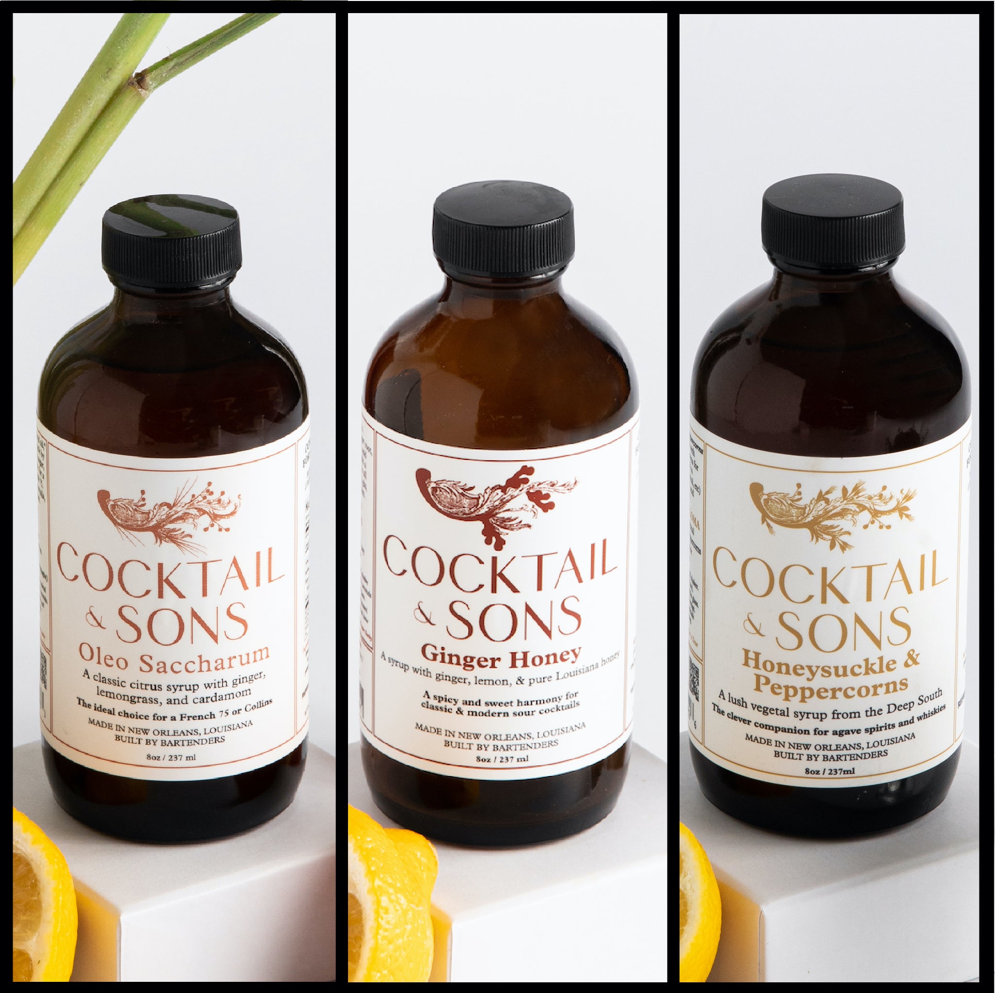 cocktail agave syrup Craft Cocktail Syrup Pack: Agave (Tequila + Mezcal)