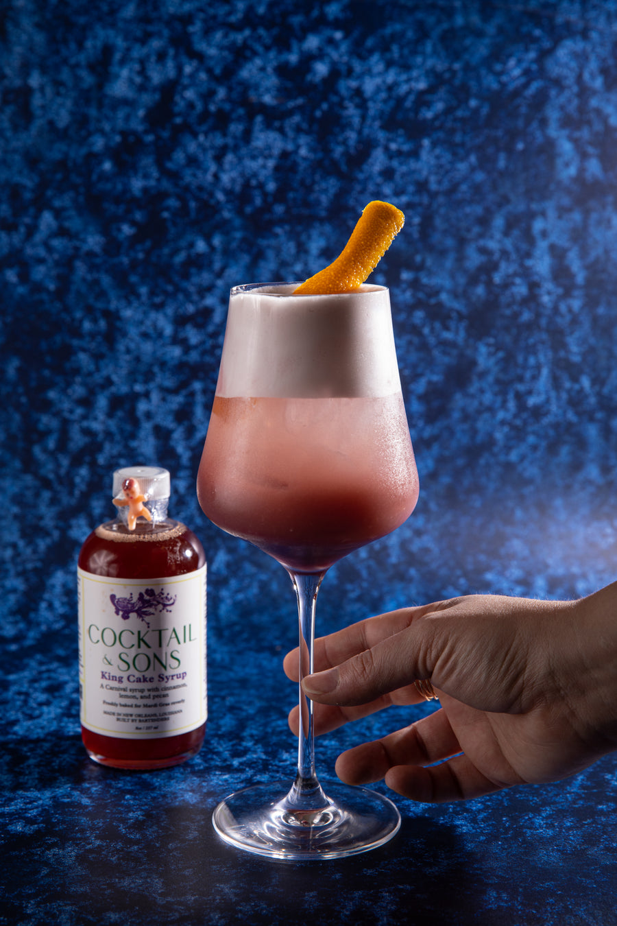 King Cake Cocktail Syrup | Cocktail & Sons (8oz)